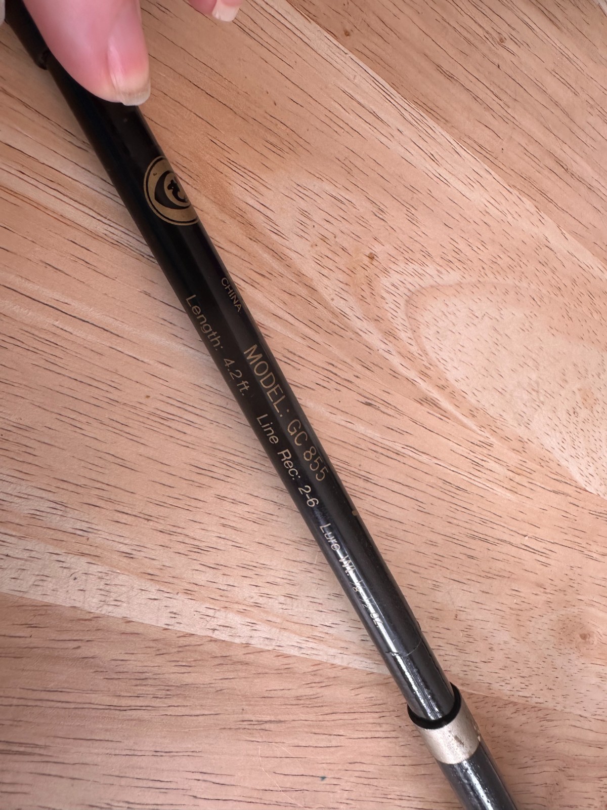Master Graphite C Model: GC855 Lightweight Telescoping Fishing Rod