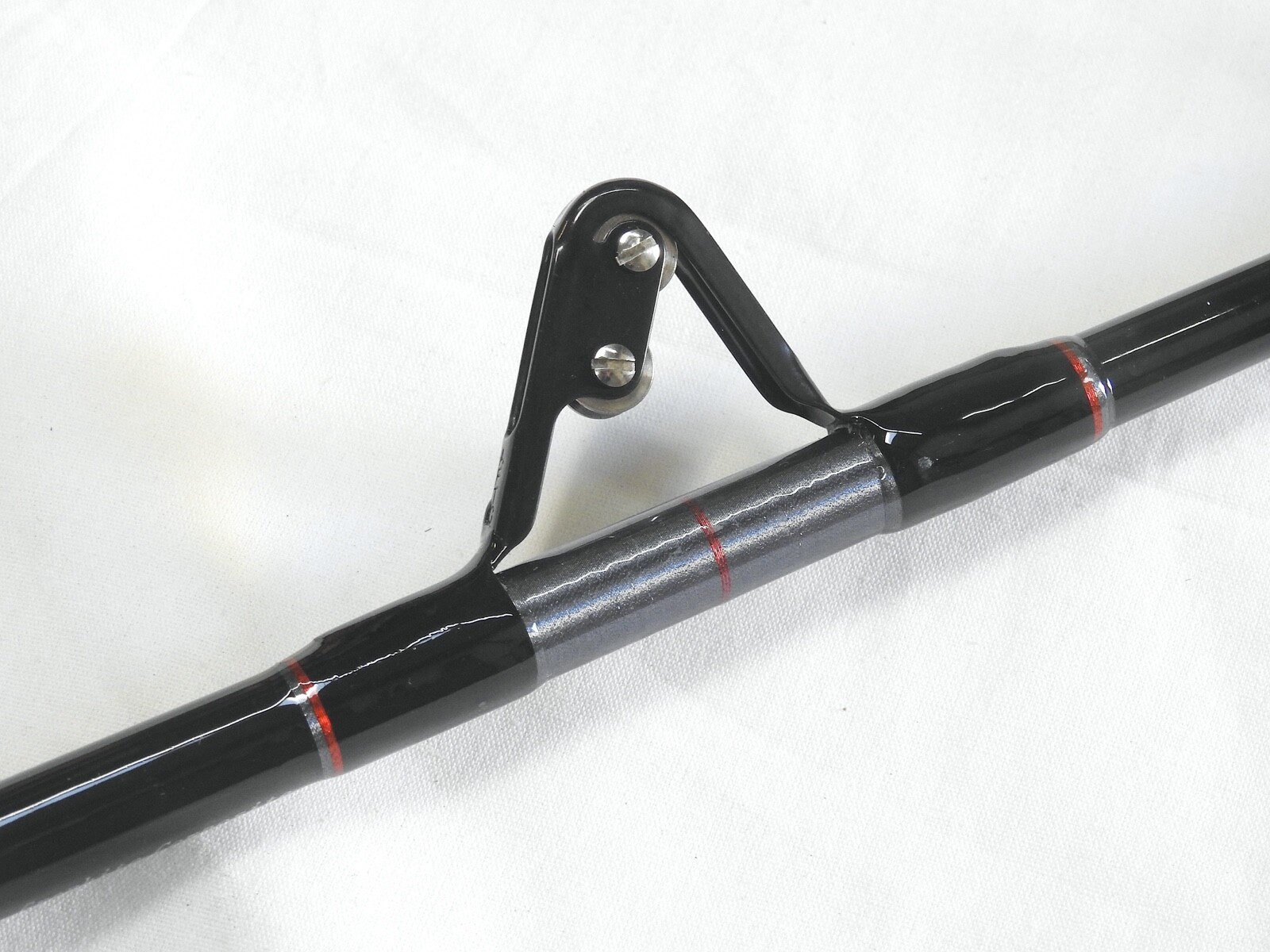 Saltwater Trolling Rod 5’6” 1PC Aftco Roller Top/ Stripper Guide Metal Reel Seat