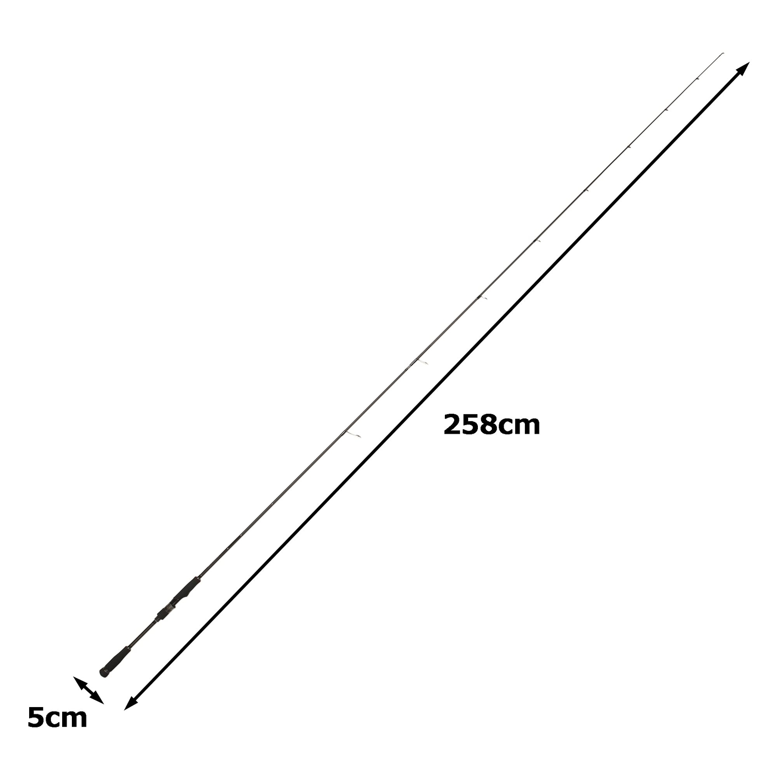 Major Craft EGIZAUST 5G EZ5-862ML Spinning Rod for Eging Black Unisex Adult NEW
