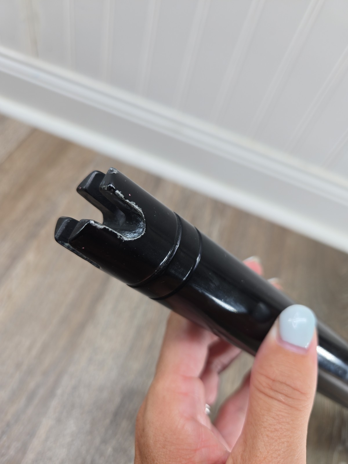 Aftco Black Aluminum Straight 18″ Butt – 1.25″ ID – Loose Part ONLY