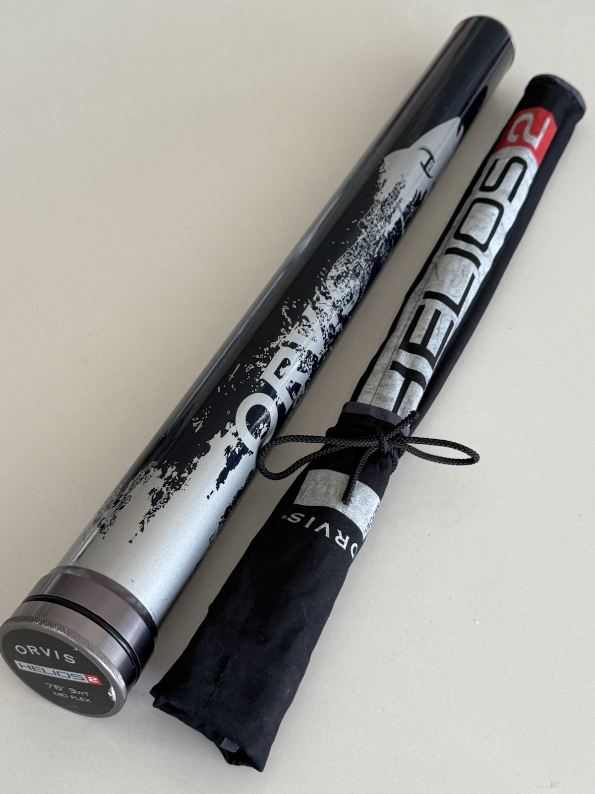 **BEAUTIFUL** SUPER RARE ORVIS ￼ HELIOS-2 3wt 7’6”in ￼ Flyrod!!