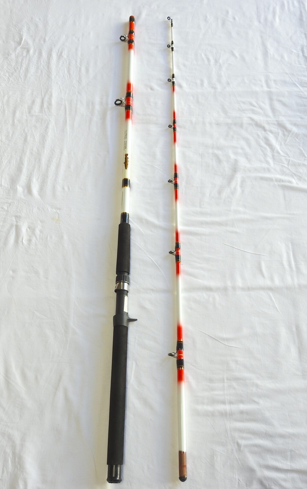 Classic Nite Stick Catfish Casting Rod 9′ 2PC Glow Tip Red