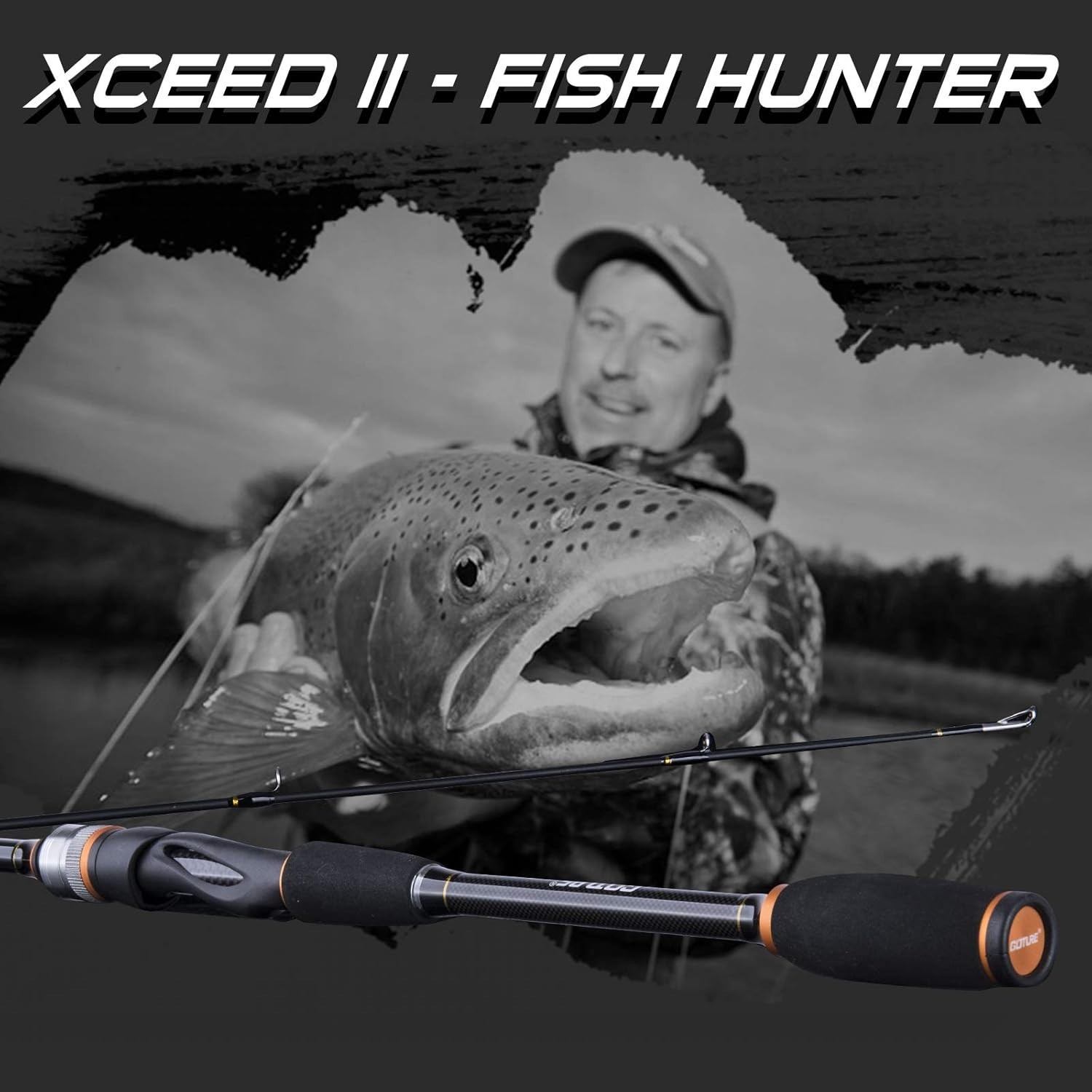 9ft Travel Fishing Rod – 4-Piece Ultralight Baitcaster for Saltwater Fishing
