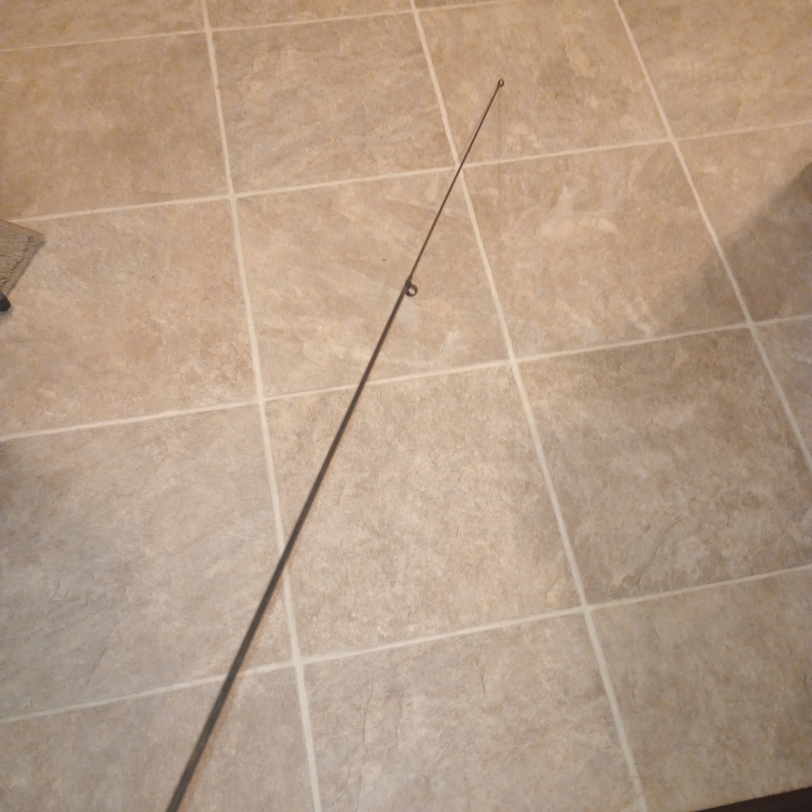 Vintage Union Hardware Fishing Rod Steel Telescoping Pole Torrington Conn fly