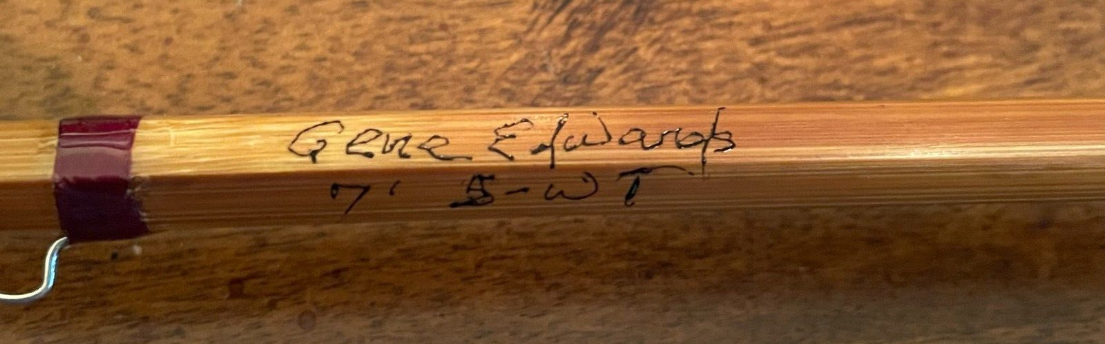 Bamboo Fly Rod Gene Edwards blank 7′ 4/5-wt NEW