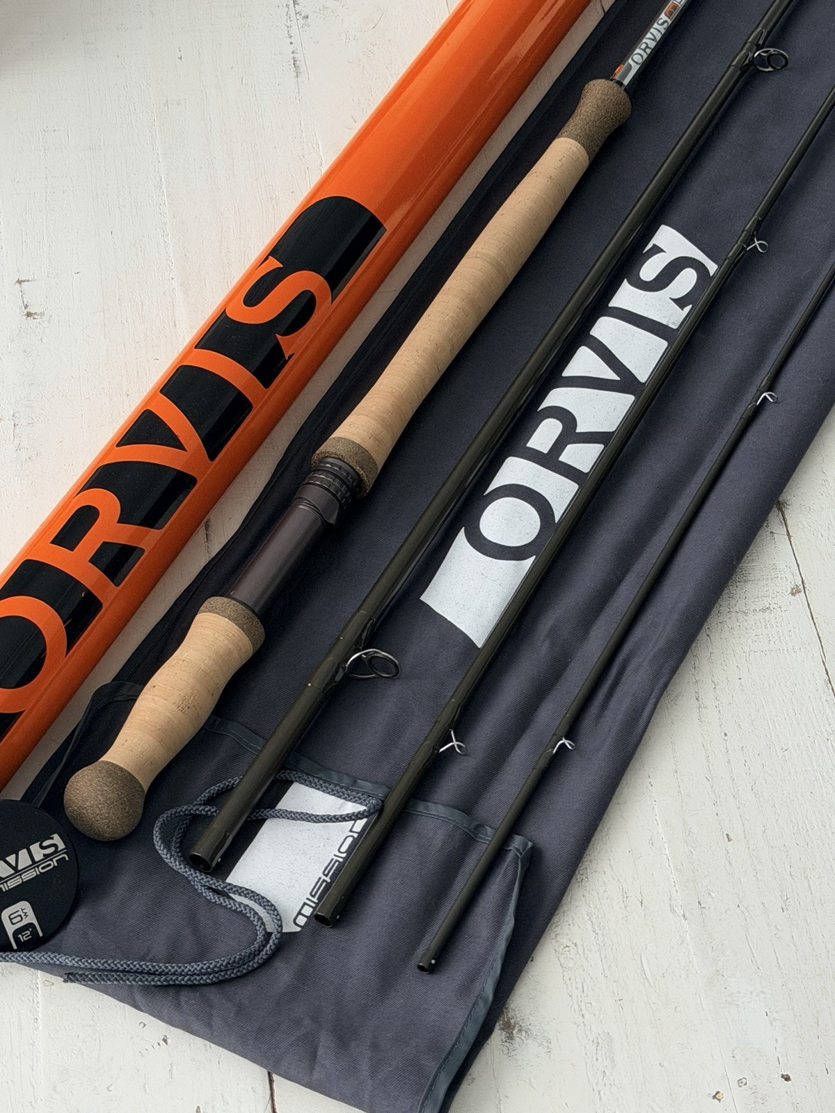 **BEAUTIFUL** 🔥 ORVIS MISSION SWITCH/SPEY 6wt. 12wt 4pc Flyrod!🔥