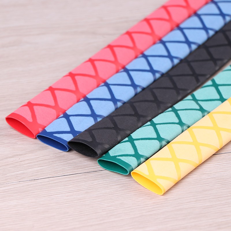 1m Non-slip Heat Shrink Tubing Fishing Waterproof Wrap Fishing Rod Racket Sleeve