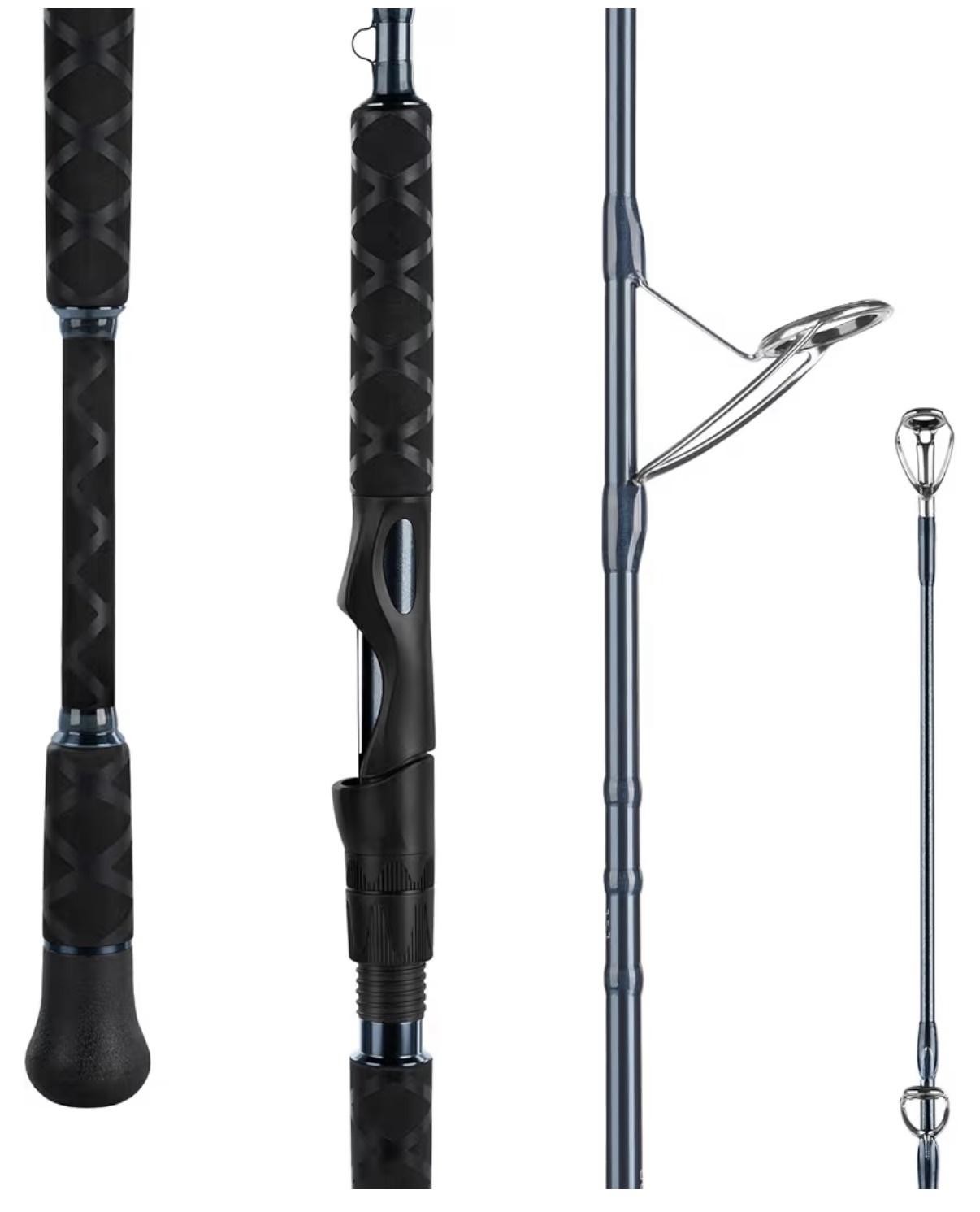 KastKing ReKon Saltwater Spinning Rod IM6 Carbon Graphite Blue EVA Grip 2-Piece