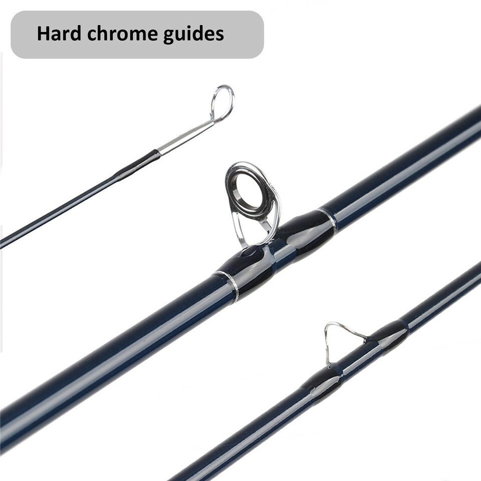 Amigo Fly Fishing Rod 4/5/6/7/8wt 9ft Fast Action IM10 Carbon Fiber with tube