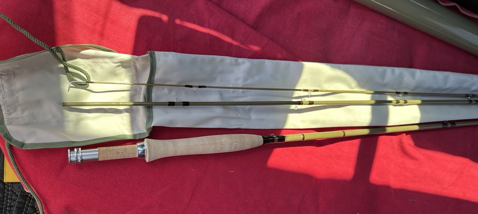 Orvis Superfine Glass 764 3-Piece 4 WT – 7’6” Full Flex Fly Rod – NEW