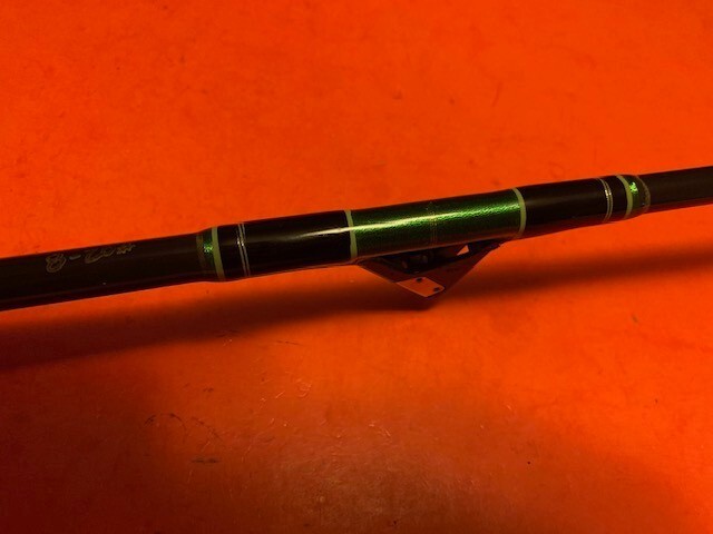 CUSTOM BUILT CALSTAR GRAFIGHTER GX7 7 FOOT 8 TO 20 LB. BAITCASTING FISHING ROD