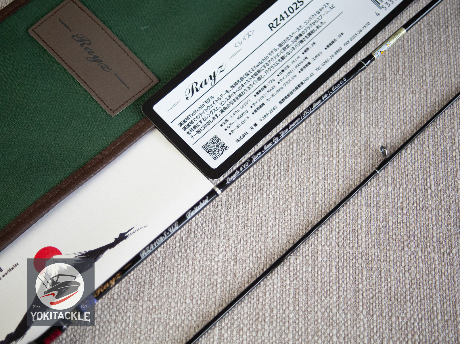 Tenryu Rayz RZ4102S-UL Spinning Rod for Trout Shipping from JAPAN