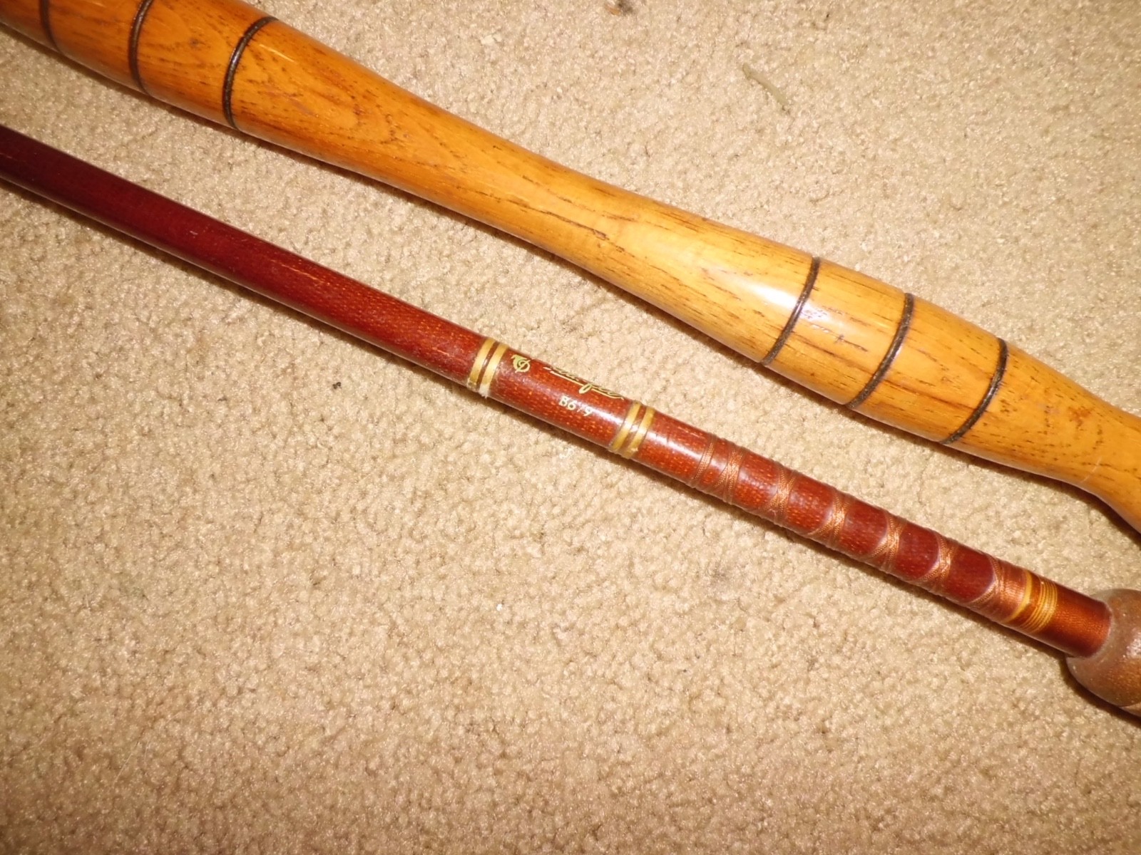 Vintage SILA-FLEX B6/9 Conventional/Boat 6’8″ Rod made in USA