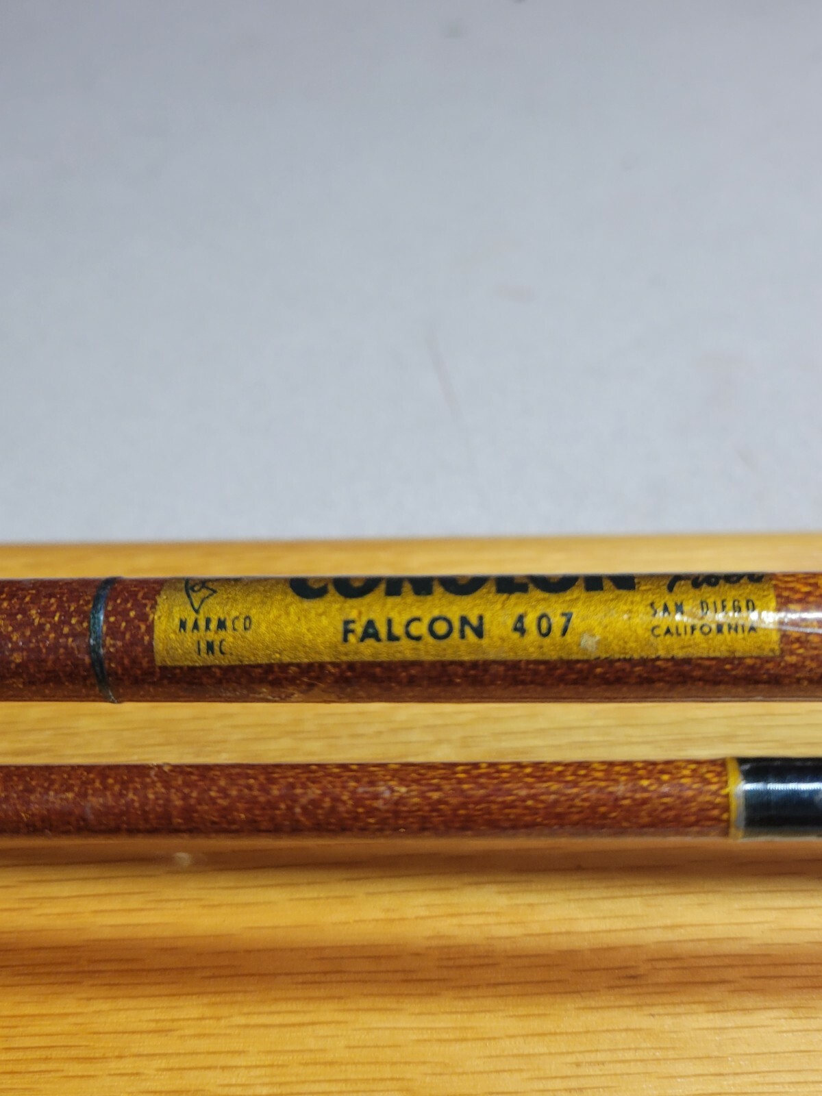 Vintage Narmco/Garcia Conolon Falcon 407 9′ Fly Fishing Rod