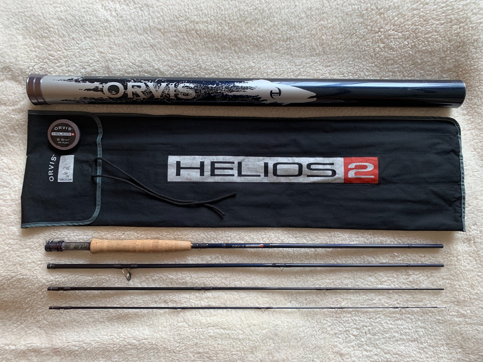 Orvis Helios 2 9′ #6 Tip Flex Fly Rod