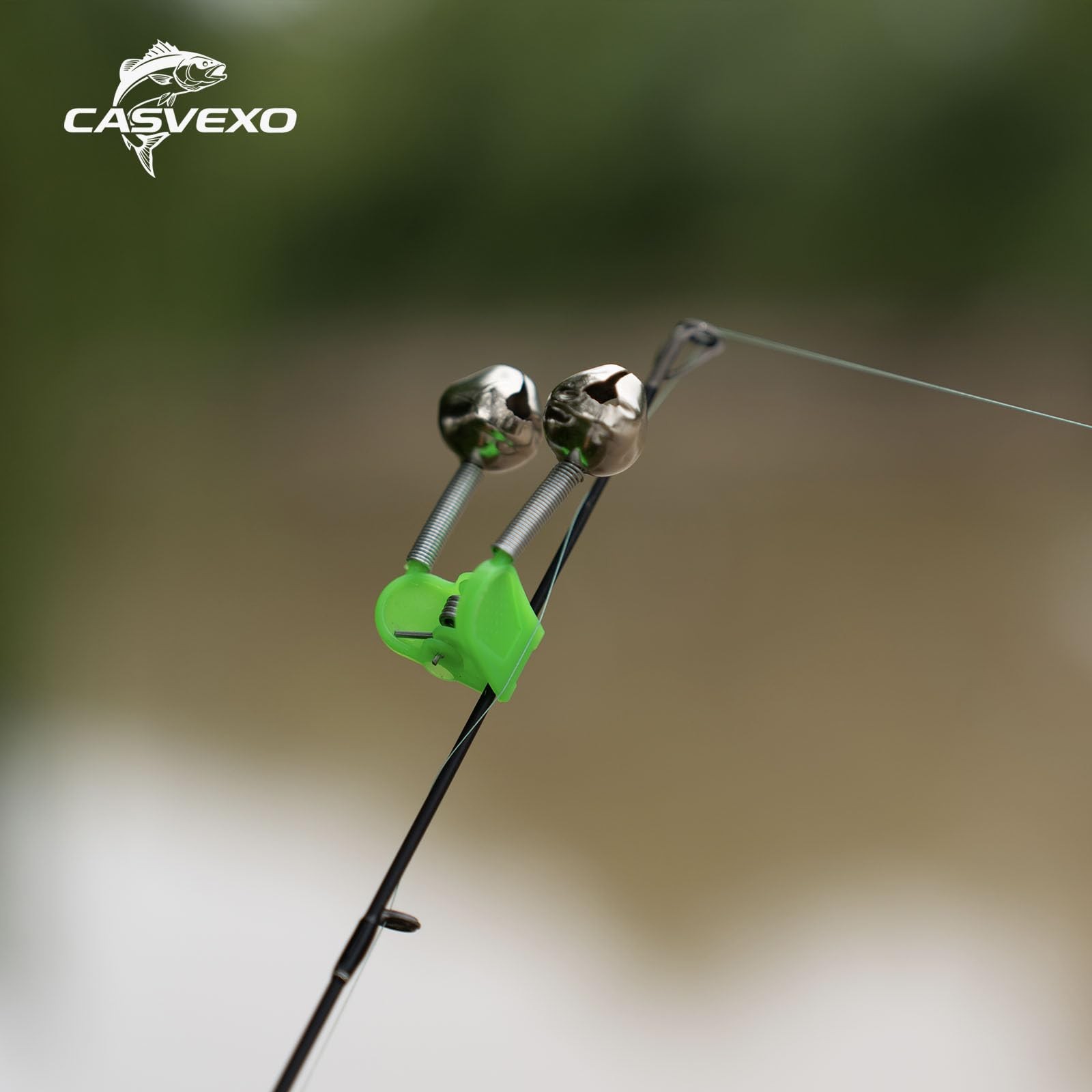 Casvexo Fishing Pole Holder 2 Pack Aluminum Fishing Rod Holder For Ground Rod