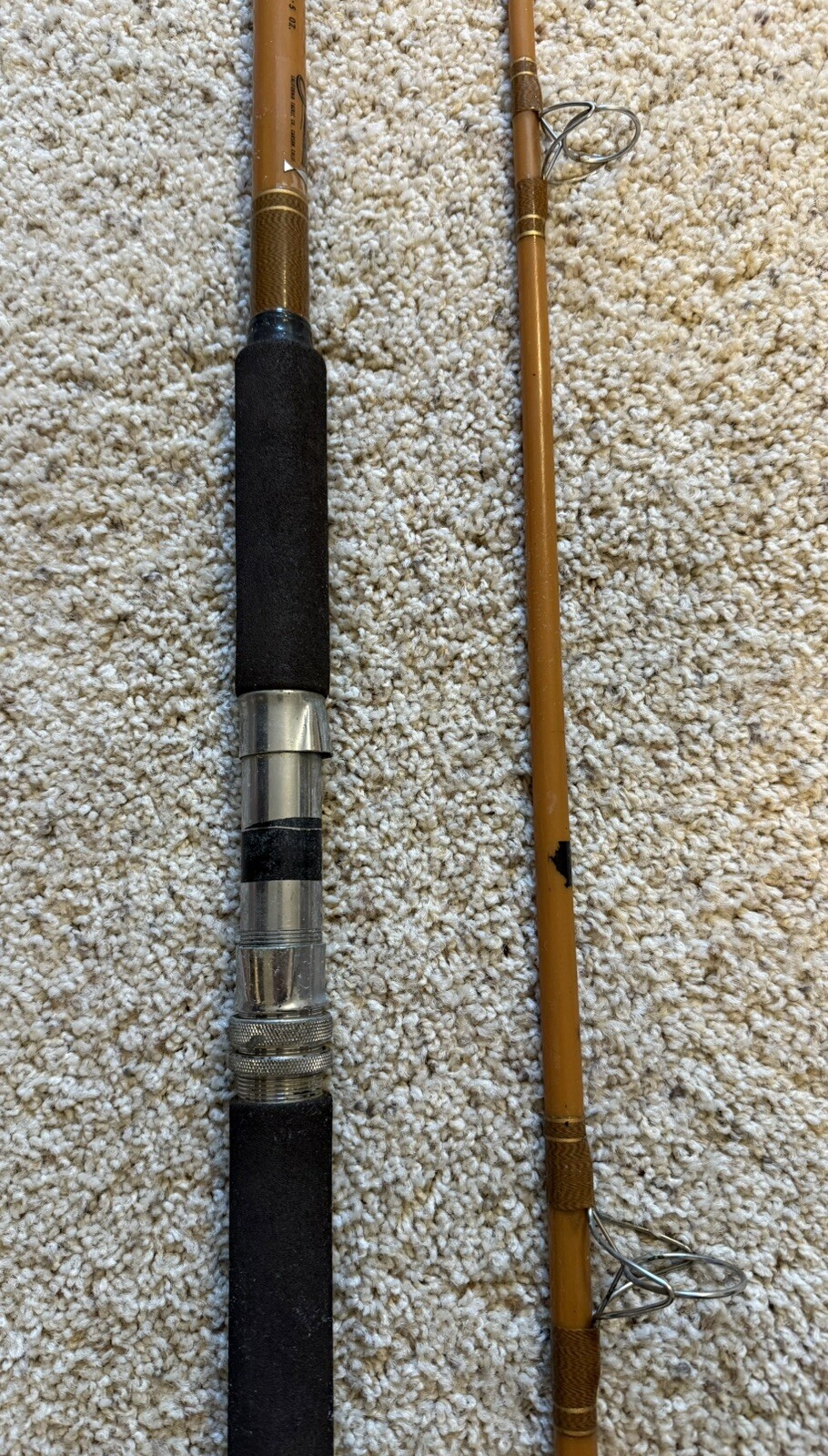 Vintage Golden Sabre 11’ Spinning Surf Fishing Rod Model #1301