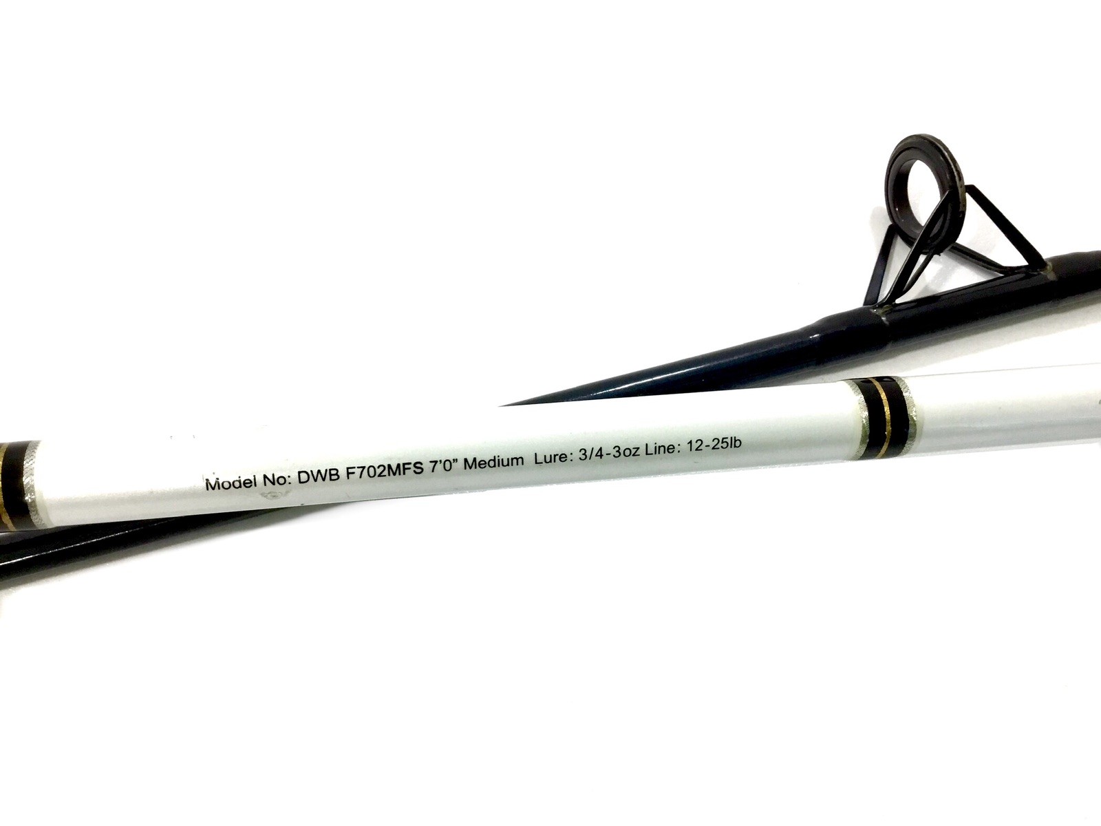 Daiwa Dwave 702 MFS 7″ 2pc. DWB F702MFS Graphite Fishing Rod 12-25lb CLEAN