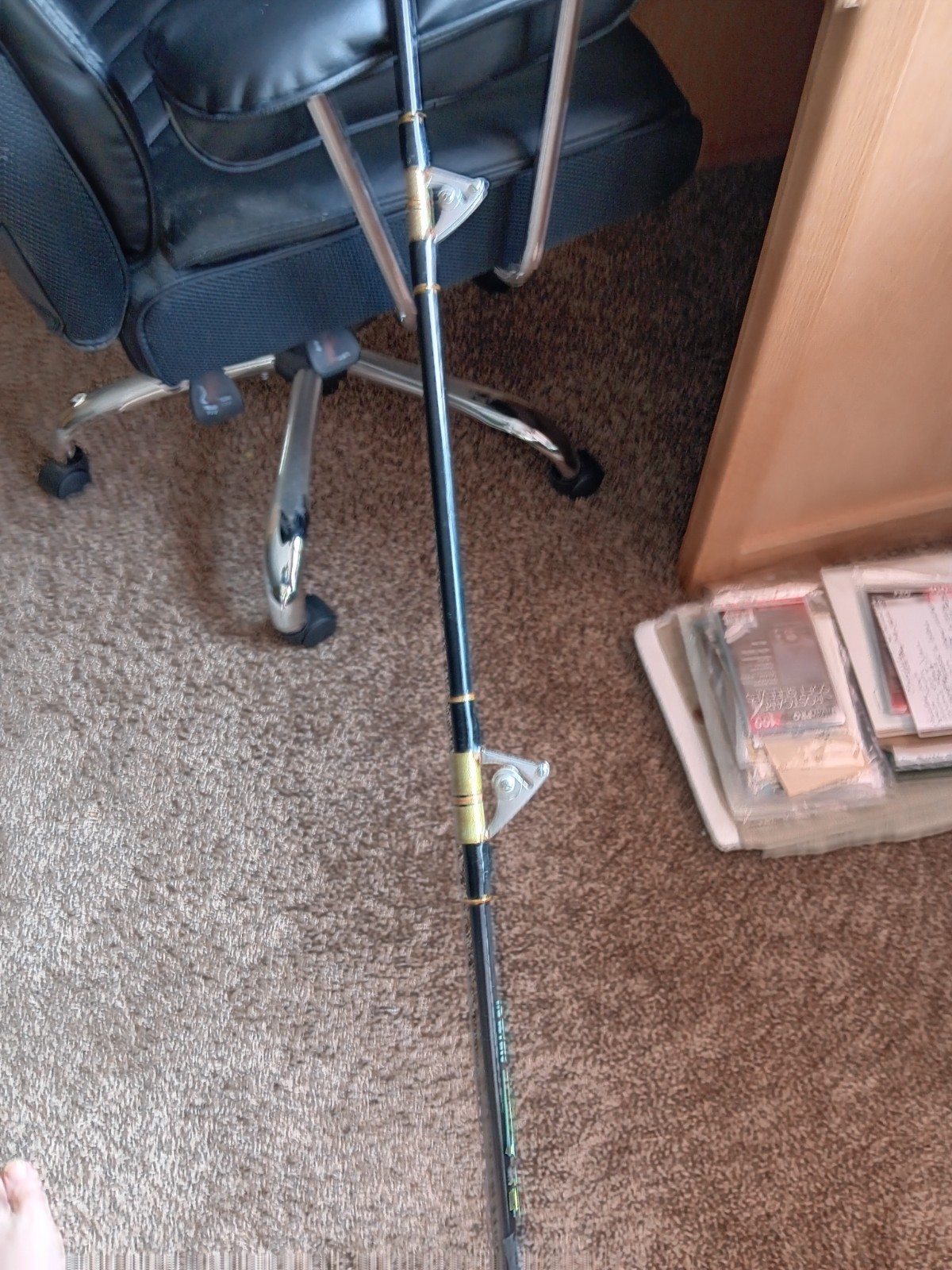 deep sea pole “Blackfin 21” #2155 6 1/2 ft, 25-80 ocean pole