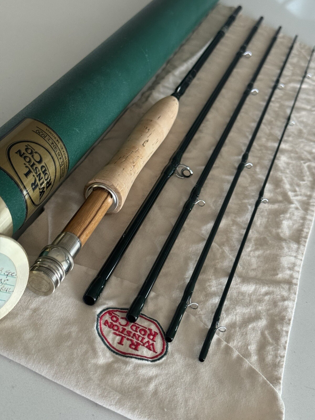 **BEAUTIFUL** 🔥 ~RARE~ RL WINSTON LT 3wt. 8’9”in ~5 Piece~ TRAVEL FlyRod!! 🔥