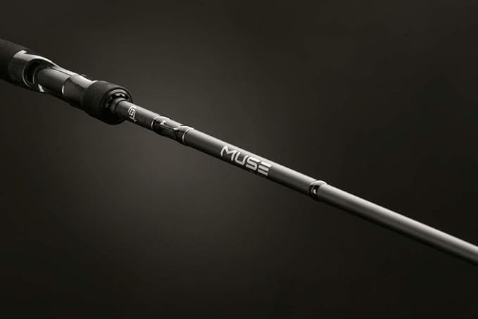 13 FISHING MUSE Baitcast Fishing Rod 6’3″ Medium – Fast Action