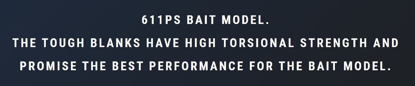 MC Works Rod Baitcast DT611PS/B STD P.E 1.5-3 Jig Max 190 grams (1063)