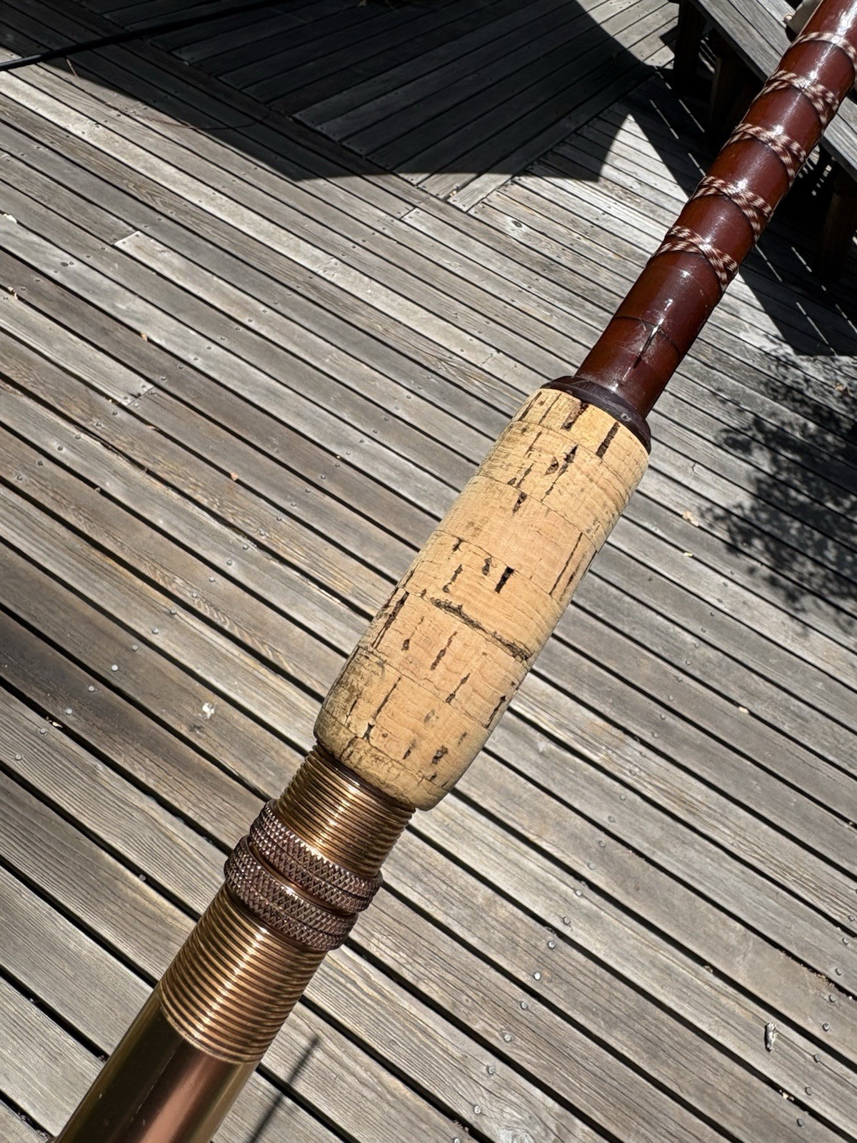 Vintage Fenwick PLS75 7 1/2′ Fishing Rod/Pole With Hard Carrier