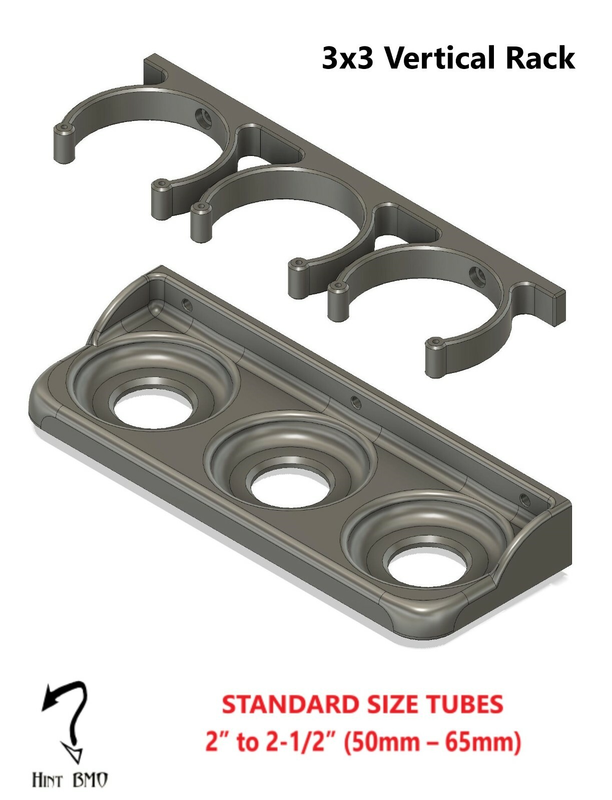 Fly Fishing Rod Tube Rack
