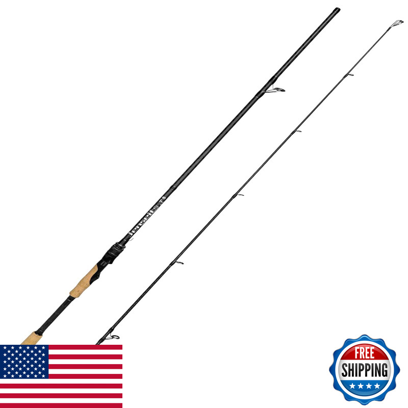 Jenseits 70 Spinning Fishing Rod 2-Piece Carbon Fiber Medium Heavy Power Extra