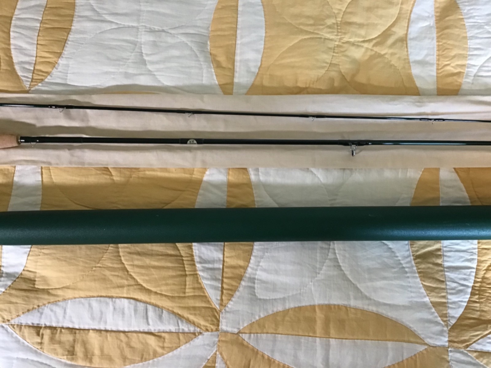 R.L. Winston WT 7 1/2’, 4wt (2) Piece 93108 Fly Rod Fishing with Bag and Tube