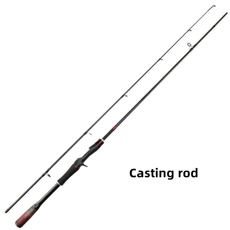 Fishing Rod Spinning Casting Rods 30T Carbon Rod Lure Weight 4-28g Fast Rod Bass