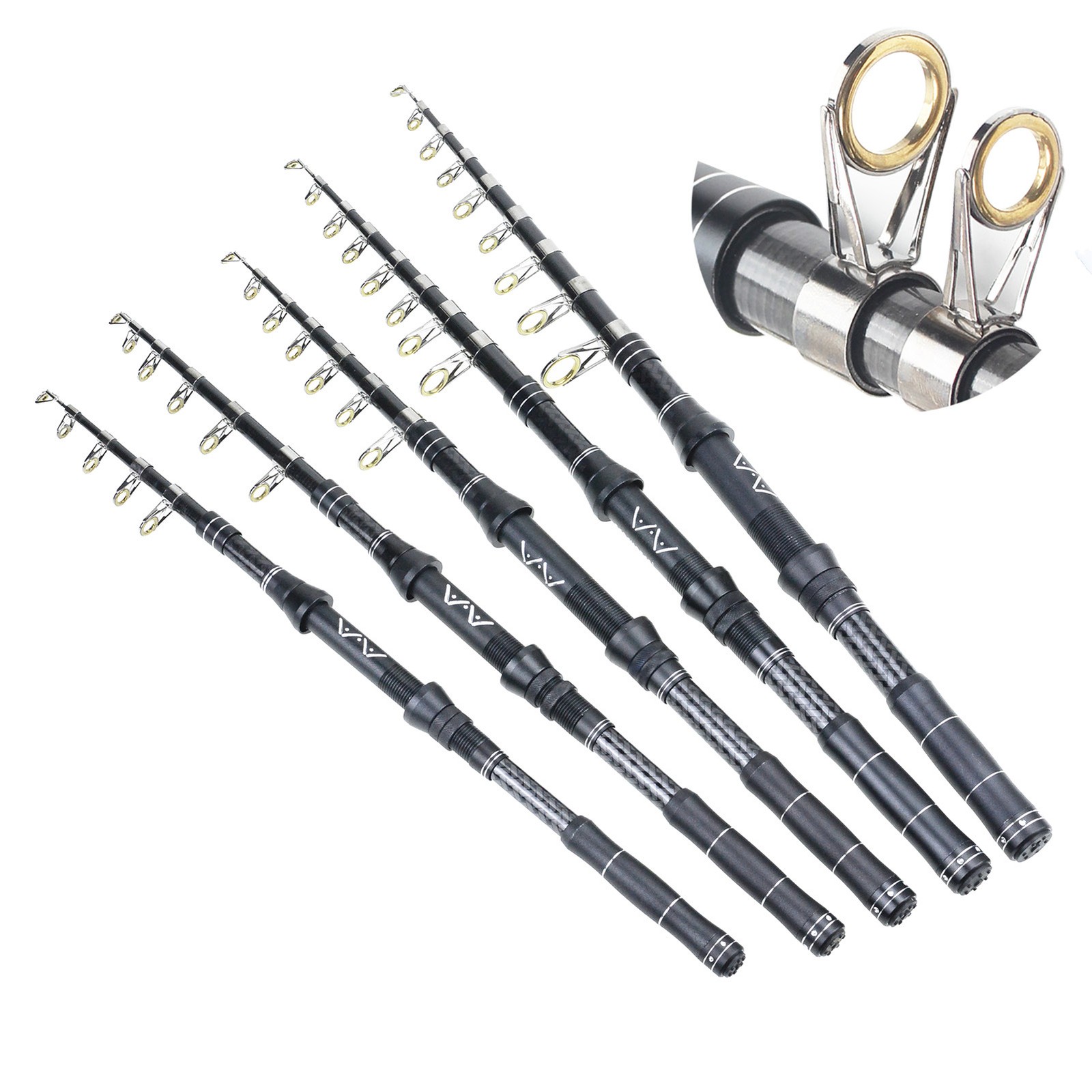 1.8M-3.0M Telescopic Fishing Rod Portable Multi-Functional Fishing Rod