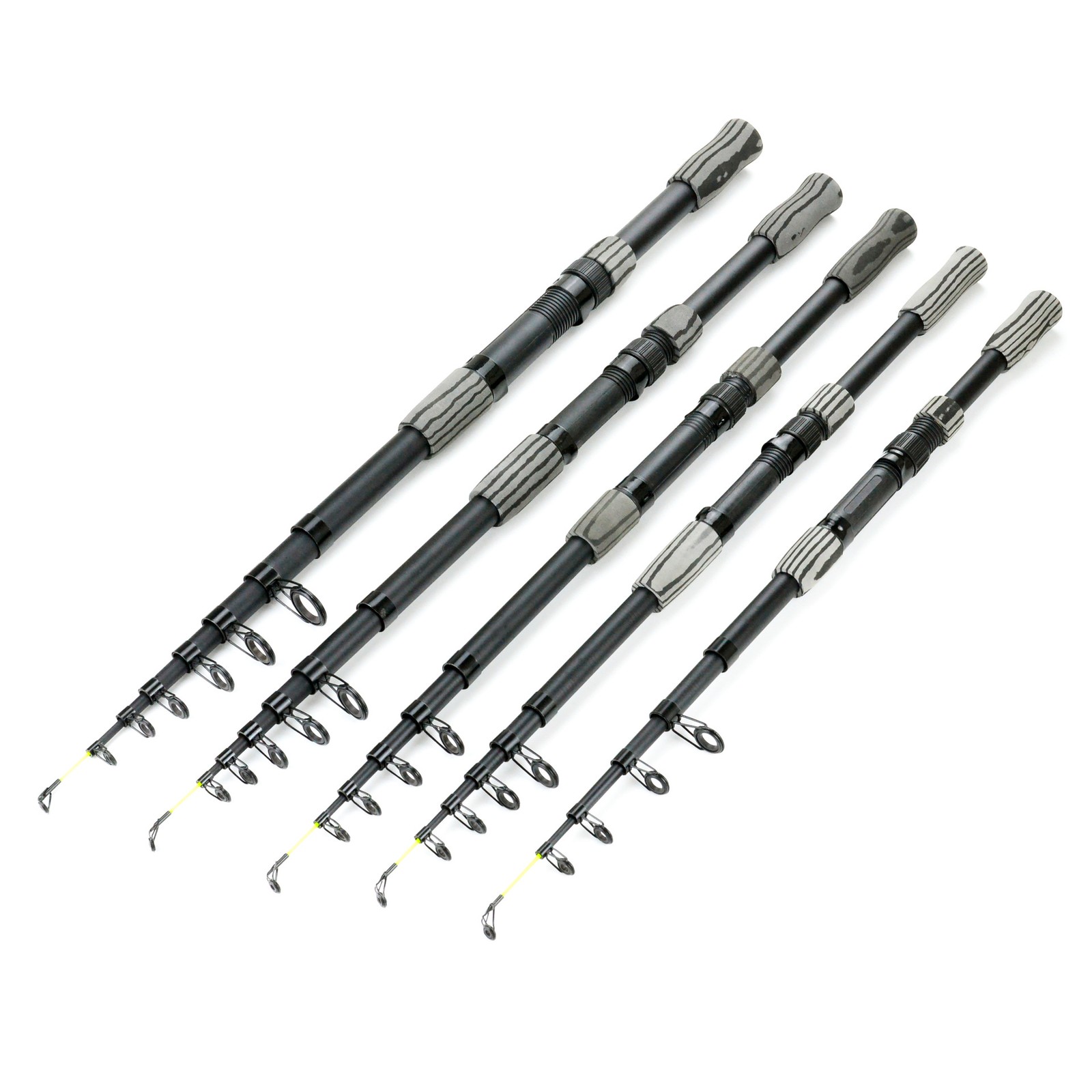2.1M-3.6M Shrinkable Design Portable Telescopic Fiberglass Fishing Rod