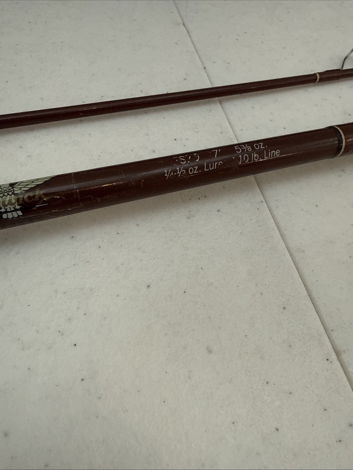 Fenwick Glass Spin Rod FS70 7 foot 4-10LB With Original Case
