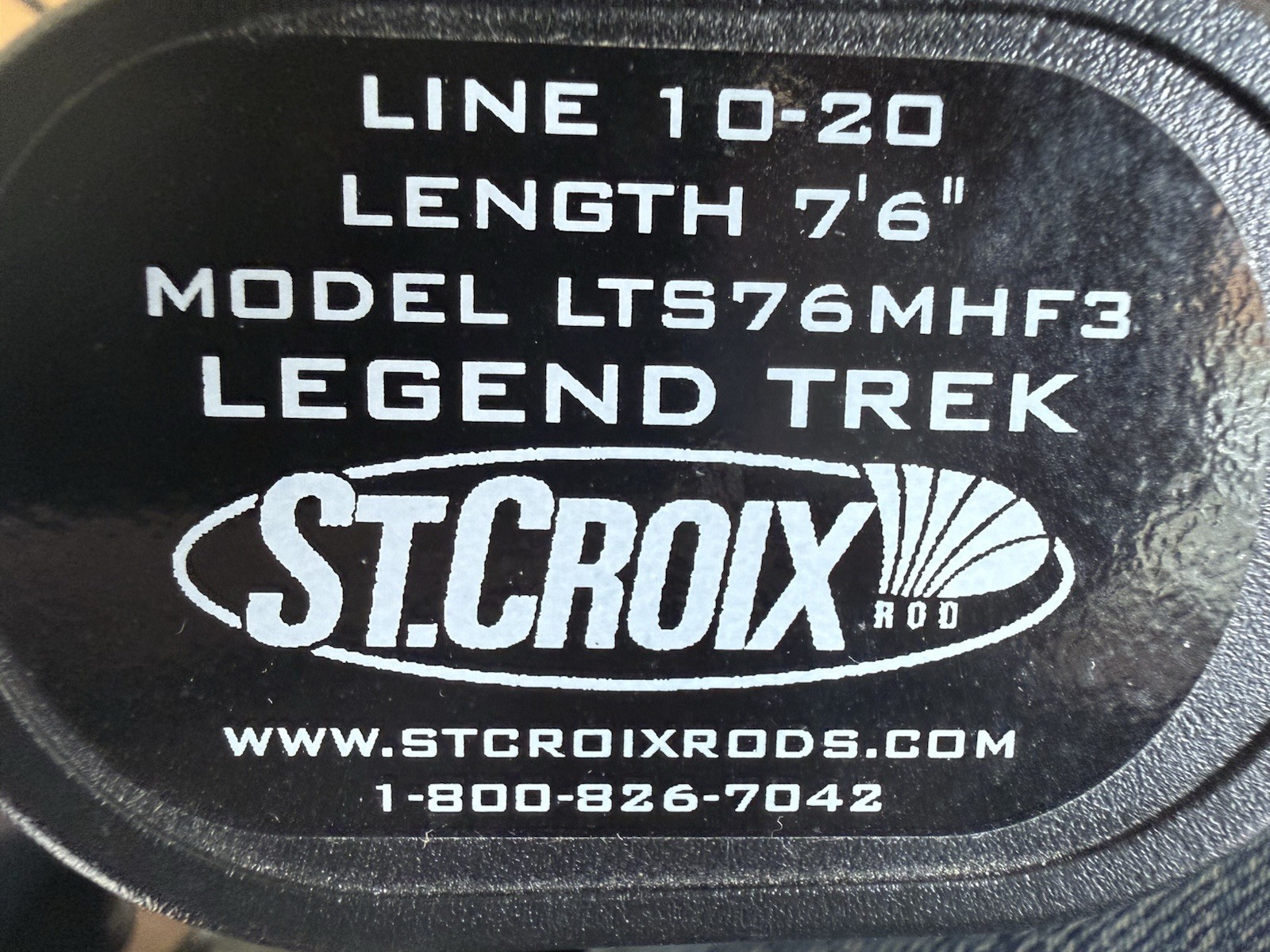 st croix spinning rod Legend Trek 76MHF3