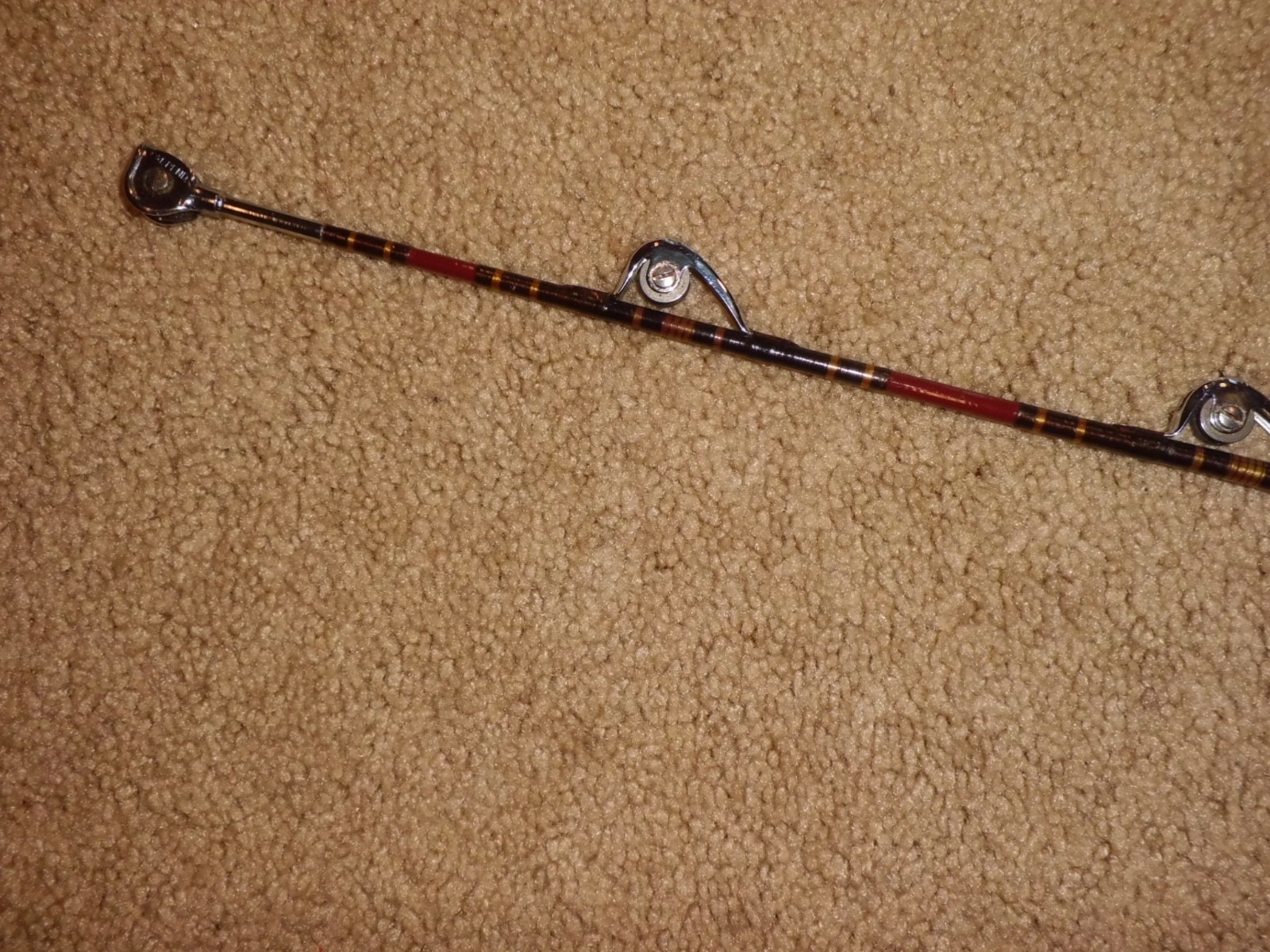 Vintage CARCIA Custom No. 2791 T Conventional 6’4″ Rod made in USA- 20lb Class