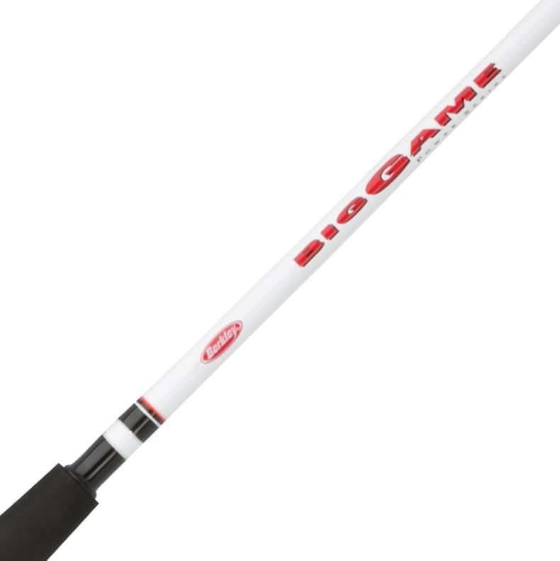 8 Feet Big Game Spinning Rod – Durable Fiberglass, Perfect for Catfish & Trout