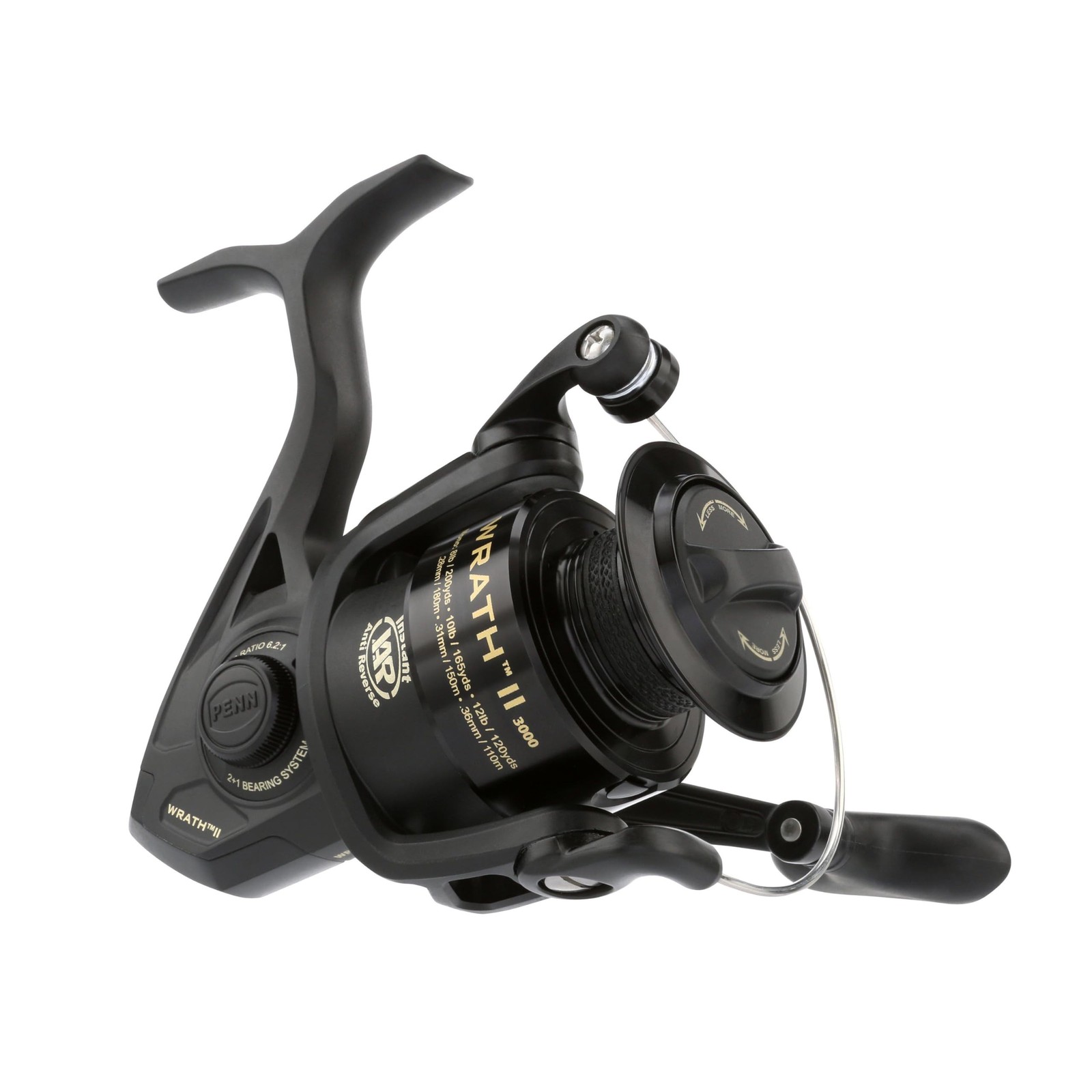Penn Wrath II Spinning Fishing Reel Wrath II – New Model 3000
