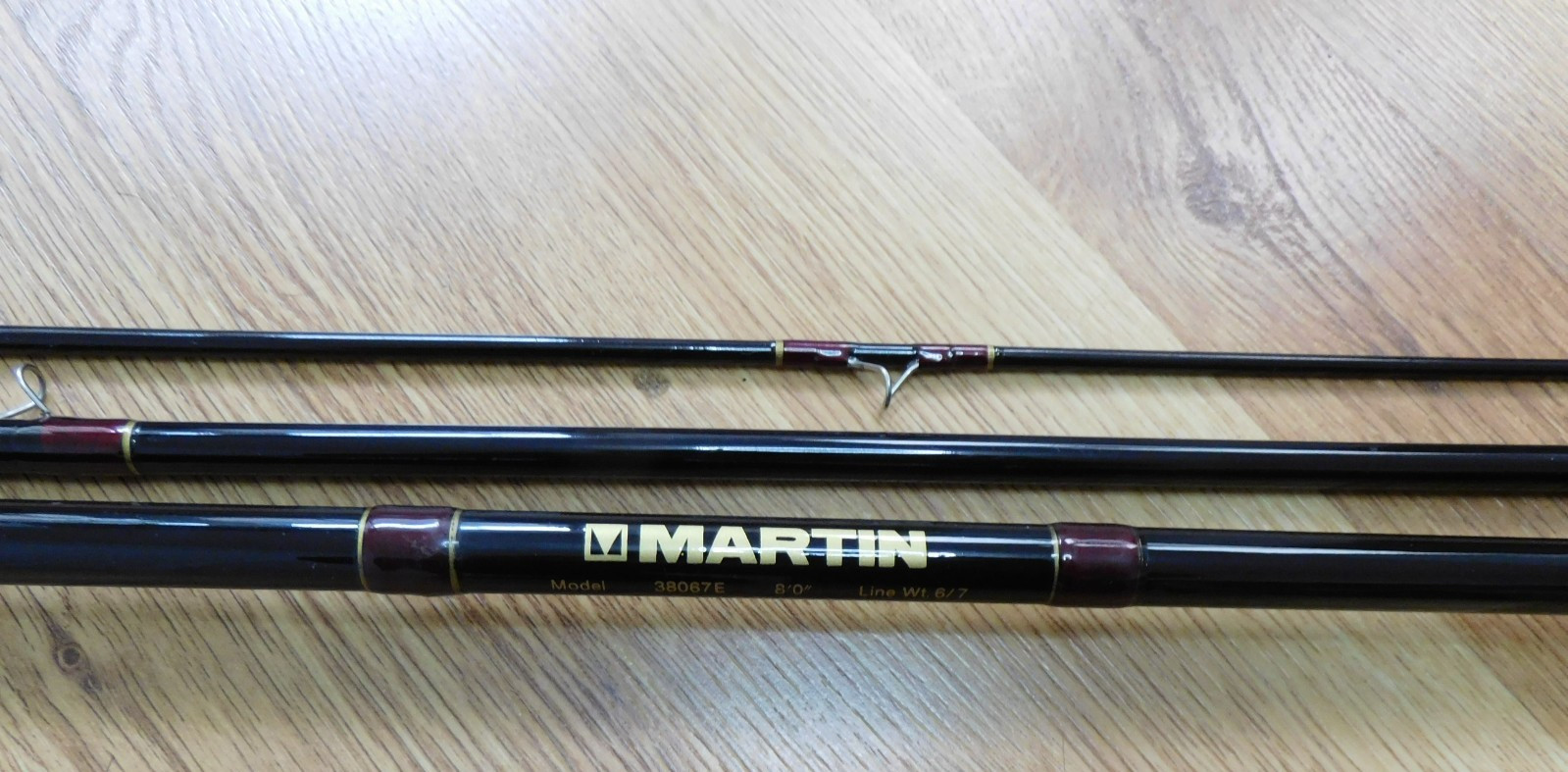 Martin 3 Piece Fly Rod 8ft 6/7 wt 38067E