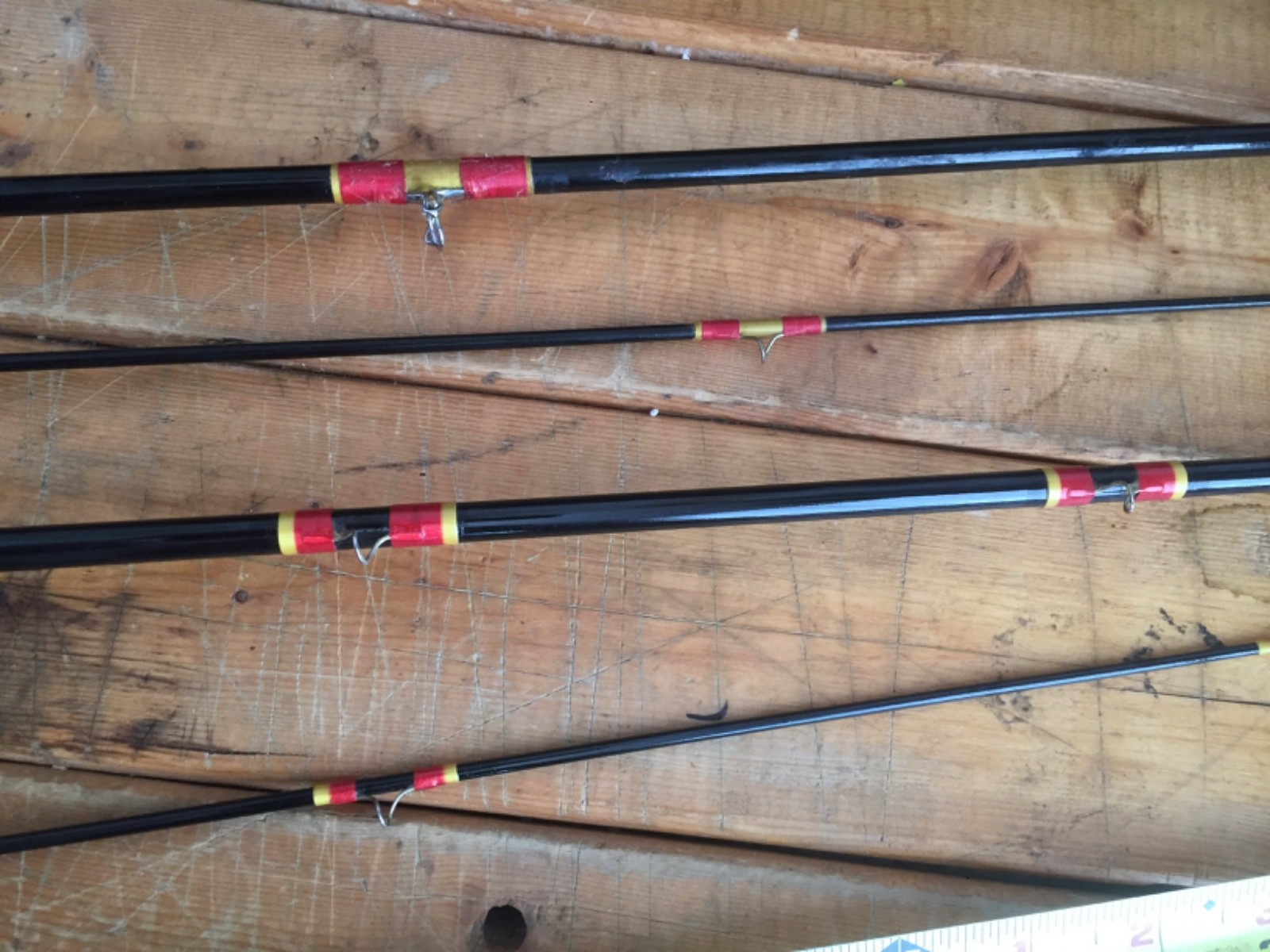 HARNELL FLY RODS, (2) 8′ 2 PC 5/6WT 7’6′ 2 PC 5/6 WT