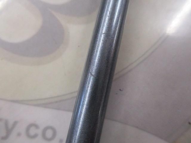 Les Zismore Bauhaus 58MH Black Pearl Clear Red Thread Bass Rod Used