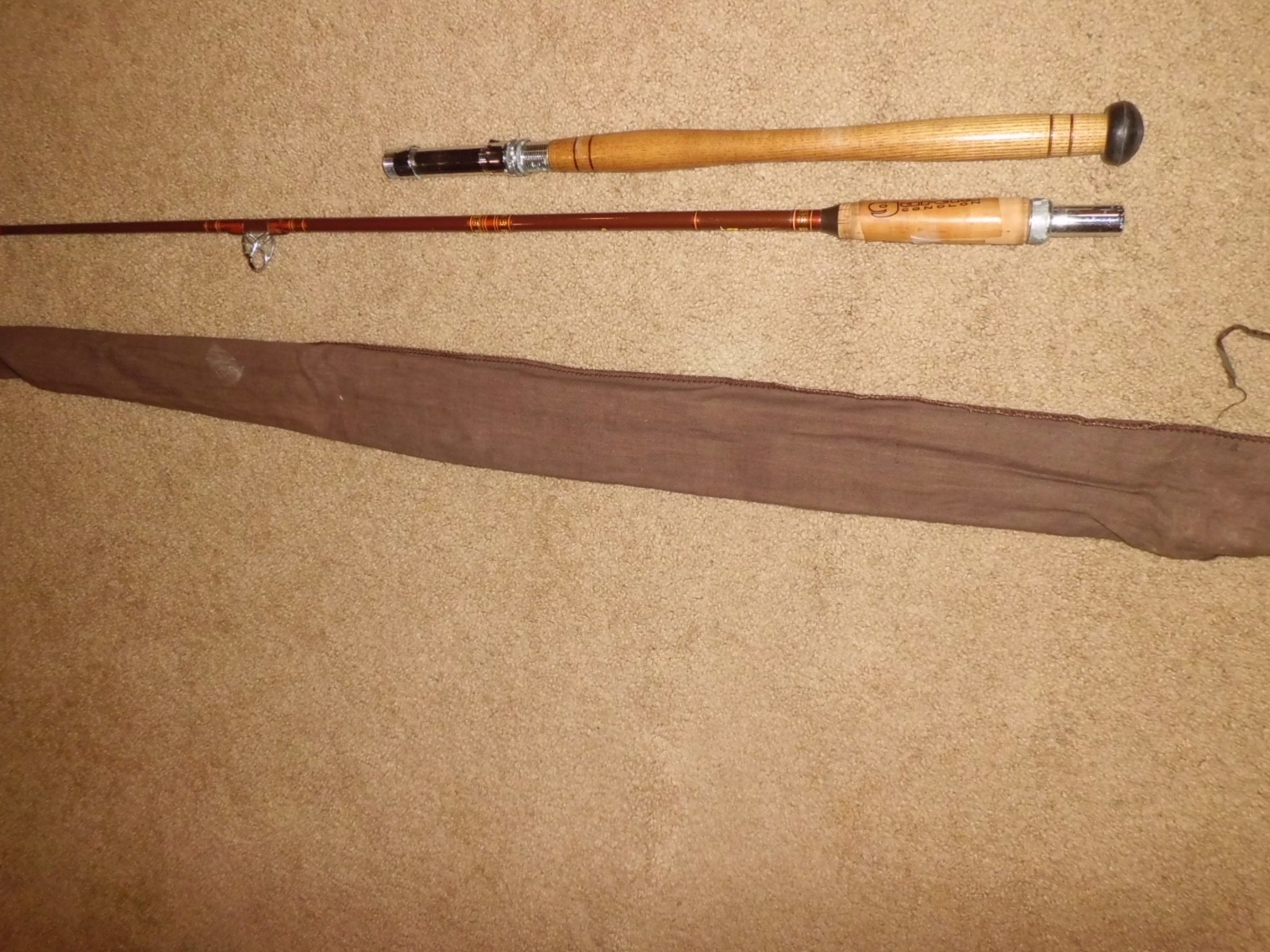 Vintage GARCIA Conolon 2532T Medium Action Conventional Boat 7′ Rod- USA