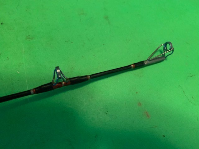 PENN SABRE 8 FOOT 15 TO 30 POUND JIG STICK FISHING ROD PENN RODS OF CHAMPIONS