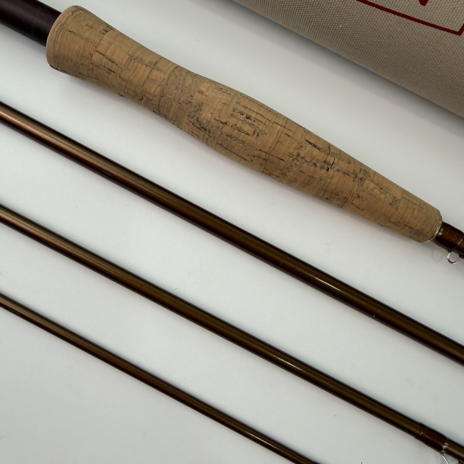 Redington Red Fly 2 Fishing Rod 9′ #6 4pc & Travel Tube NICE Y320