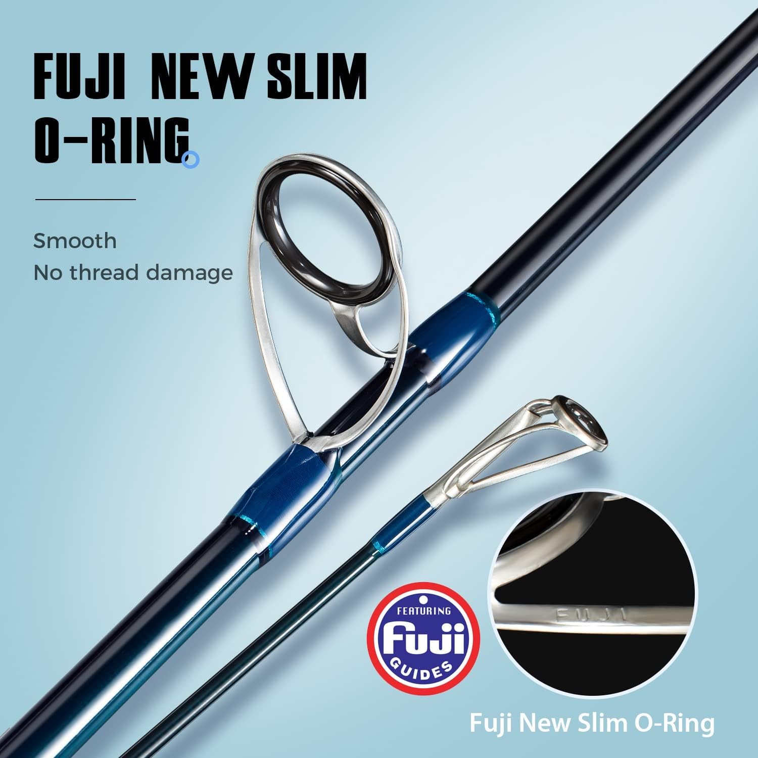 Surf Spinning Rod Full Carbon Surf Fishing Rod with Fuji Guide (9′)