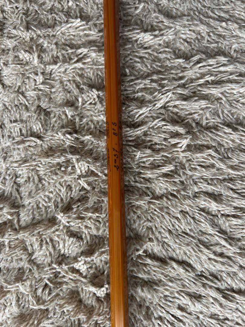 Pezon Bamboo Rod & Sussex Reel 5/6 Set Used, No Major Damage