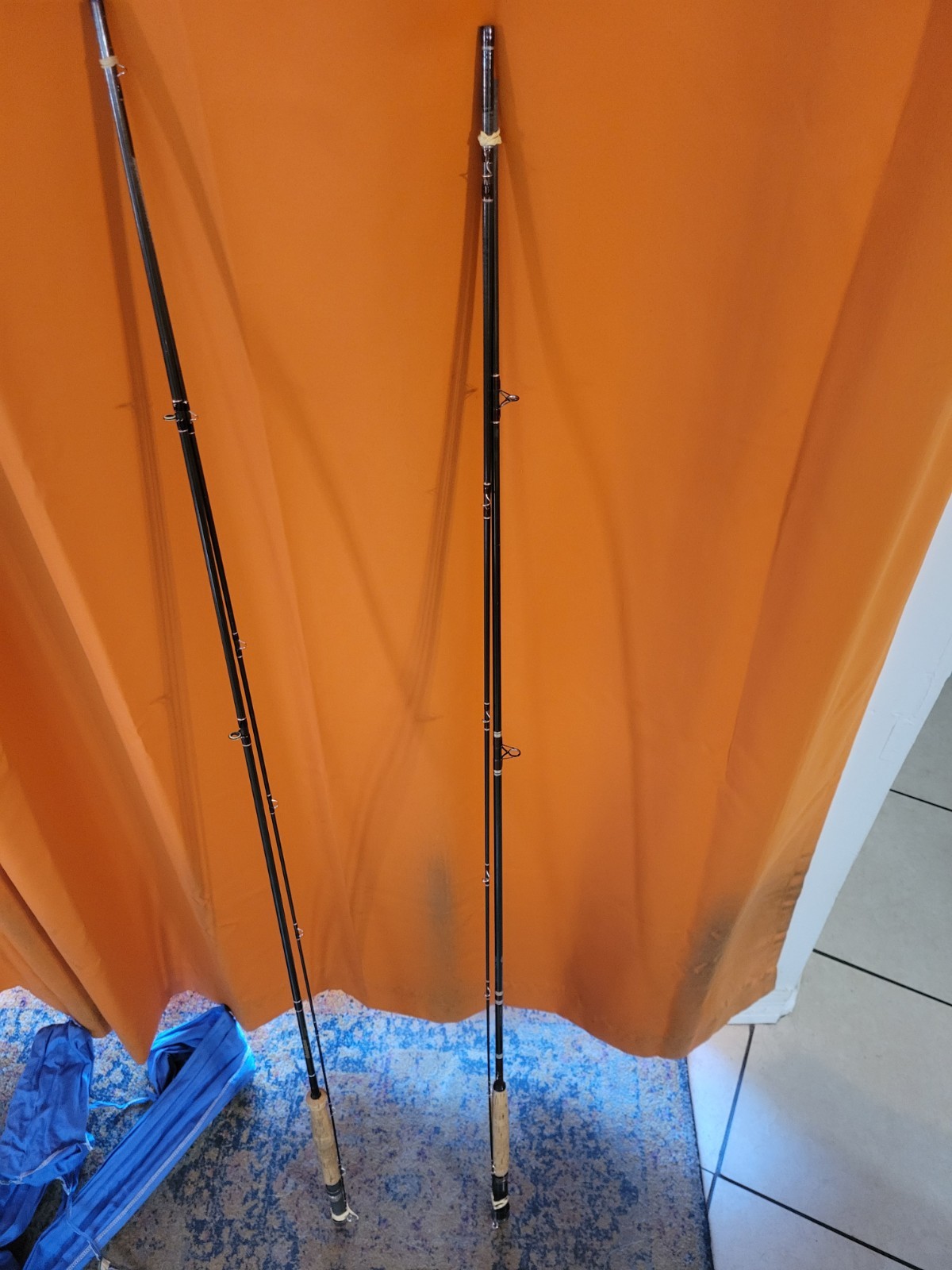 Daiwa, Reliance, Graphmaster Graphite Fly Fishing Rods 9ft 8-9 wt Set w/ Rod Bag