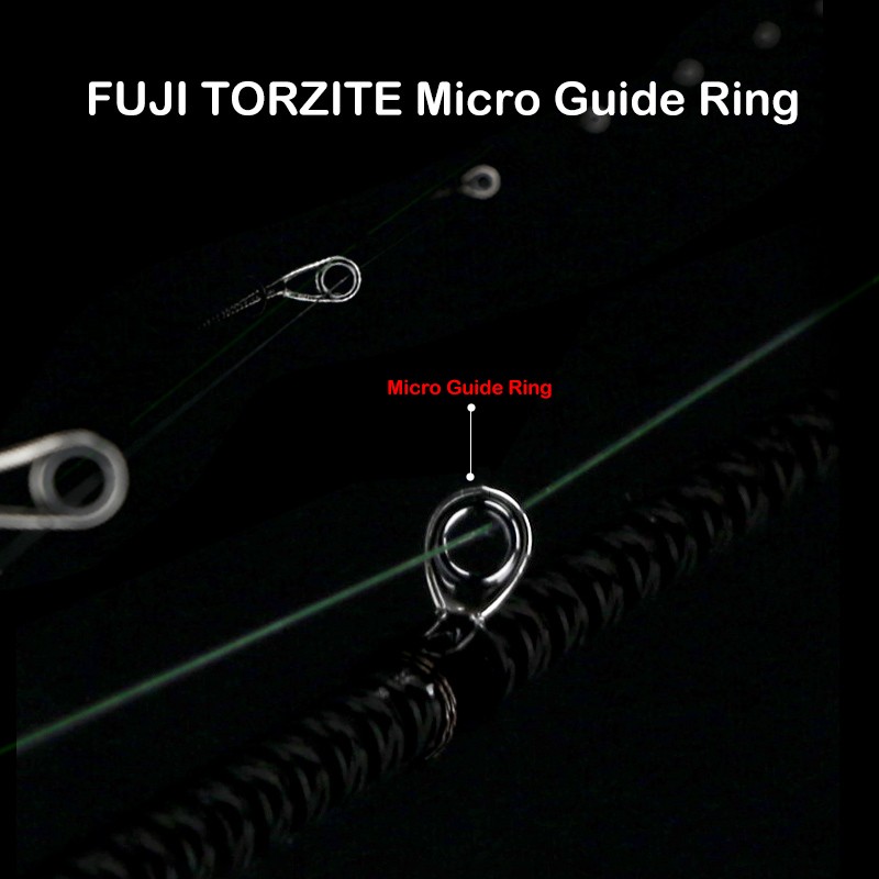 PURELURE SILIX-T 1-Piece Extra Fast Rod Casting Spinning Fishing Lightweight