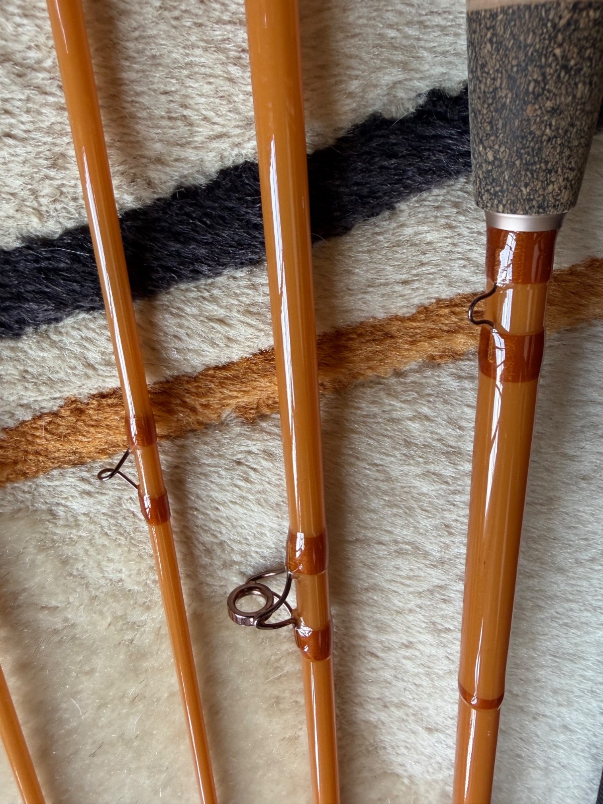 MOONSHINE REVIVAL Fiberglass 5 wt 8 foot fly rod