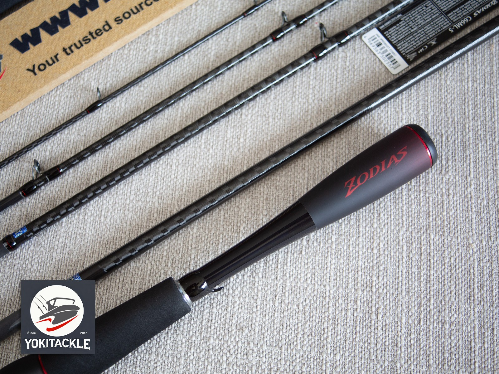 Watch Our Product Video-Shimano 21 ZODIAS Pack C58ML-4 Baitcasting Rod for Bass
